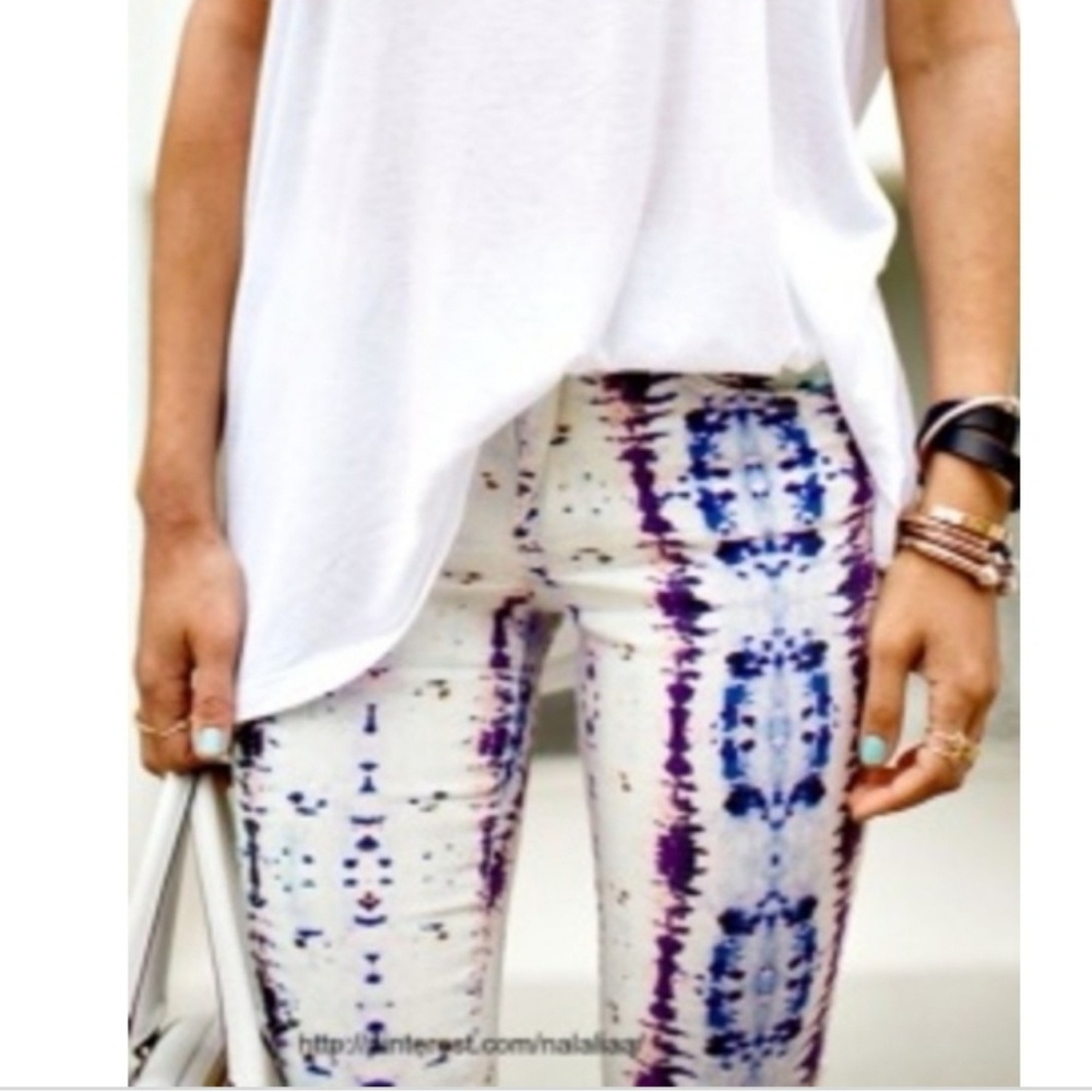 Joe's Jeans| EUC | Tie Dye Neon Snake Skinny Ankle